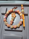 GORGEOUS CREAMY ORANGE - Blessed Bead worx