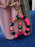 Pink, blue, gold - Blessed Bead worx