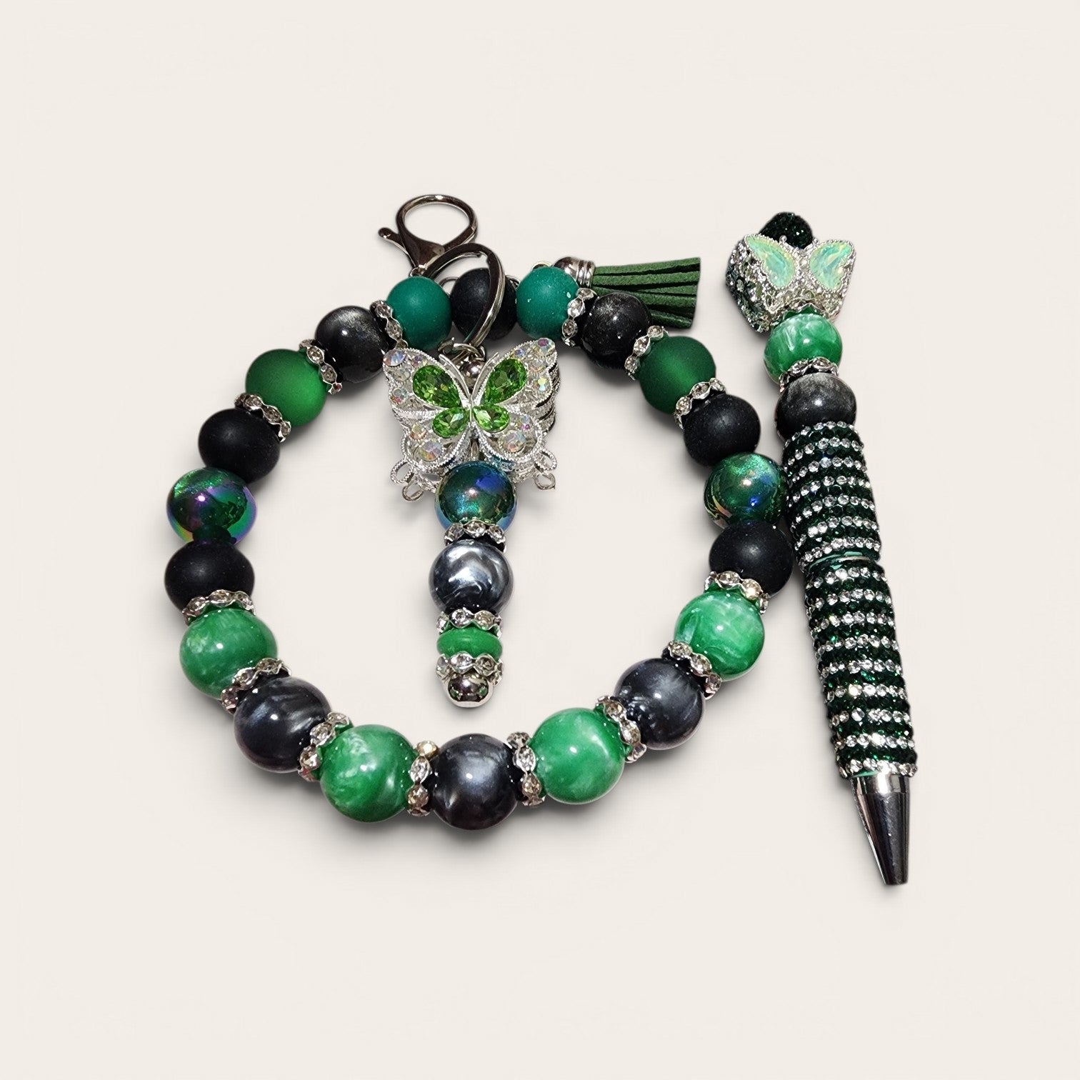 Gorgeous green and black